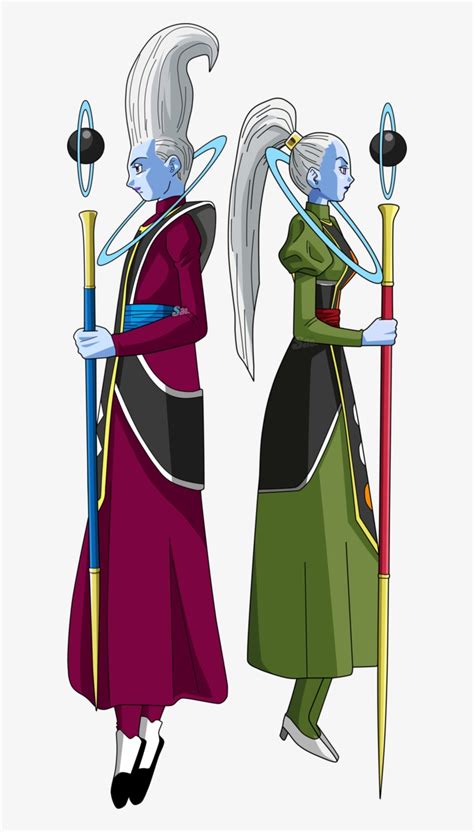 Whis Y Vados Dragon Ball Super Whis E Vados 588x1360 Png Download