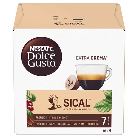 Cápsulas de Café Sical Int 7 emb 16 un Dolce Gusto Continente Online