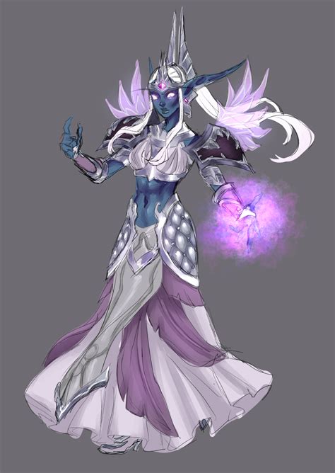 Nightborne Mage Glycine By Kittycatkissu Warcraft Art Warcraft