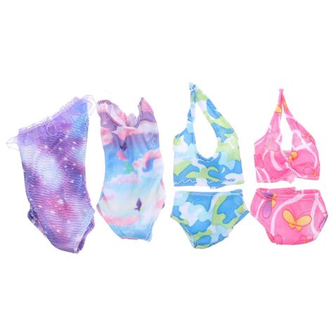 Vaguelly Set Girl Doll Clothes Doll Bikini Vaguelly