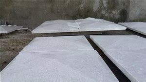 Jiangxi Pearl White Granite Slabs Shapped Tops Wall Coping Tiles China