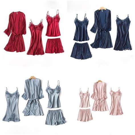 Nouveau mode pyjama femmes Lingerie sexy Nuisettes Sous vêtements Robe chemise de nuit