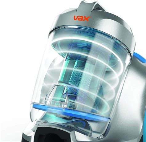 Vax CVRAV013 | Cylinder Bagless Vacuum Cleaner - Silver & Blue