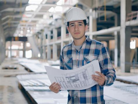 Como Ser Um Arquiteto - Homem arquiteto vestindo como um arquiteto e usando um capacete ...