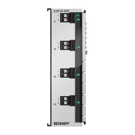 Elm Ethercat Terminal Channel Analog Input Current