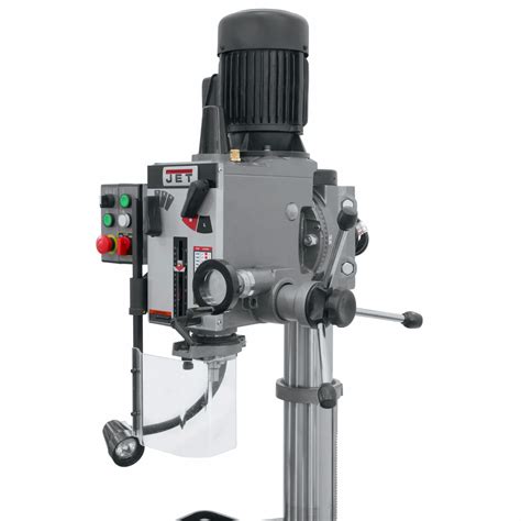 Jet Floor Drill Press Geared Head Fixed 60 Rpm 3000 Rpm 230v Ac Three Phase 20 In Swing