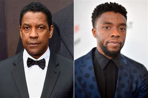 Denzel Washington Recalls Working With Chadwick Boseman Before Death