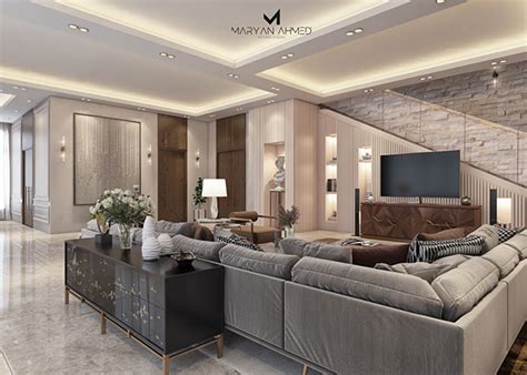 modern hall behance