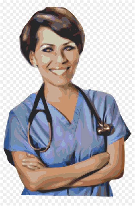 Big Image Modern Nurse Clip Art Hd Png Download 2271x2400