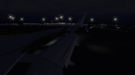 Night Landing At LIEE XPlane 11 ZIBO 737 800 YouTube