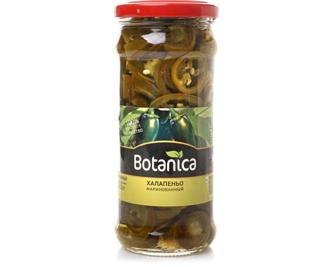 Перец Халапеньо резаный консервированные Botanica 370 мл по низкой цене ...