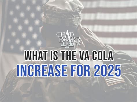 What Is The Va Cola Increase 2025 Chad Barr Law