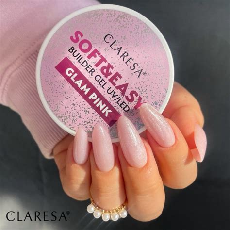 Claresa Soft And Easy Builder Gel Uv Led Glam Pink G