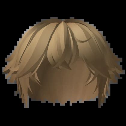Fluffed Shy Hair Dirty Blonde Roblox Item Rolimon S