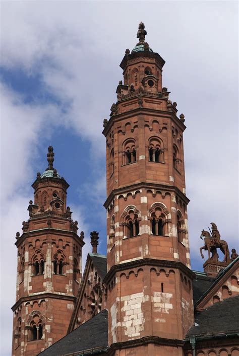 Mainz Dom Sankt Martin Vom Leichhof Gesehen HEN Magonza Flickr