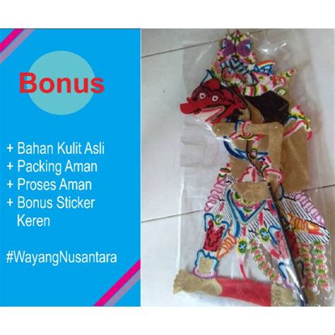 Jual Wayang Kulit Kumbokarno Standar Dalang Shopee Indonesia
