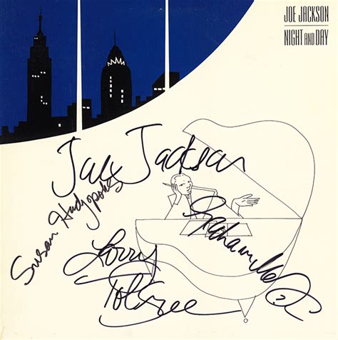 autographed joe jackson vinyl record signed