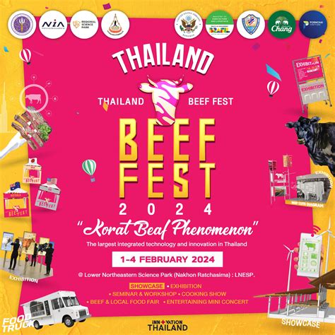 หอการค้าจังหวัดนครราชสีมา เปิดจองบูธ งาน THAILAND BEEF FEST 2024 วันที่