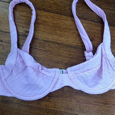 Glassons Pink Bikini Top Never Worn Before Only Depop
