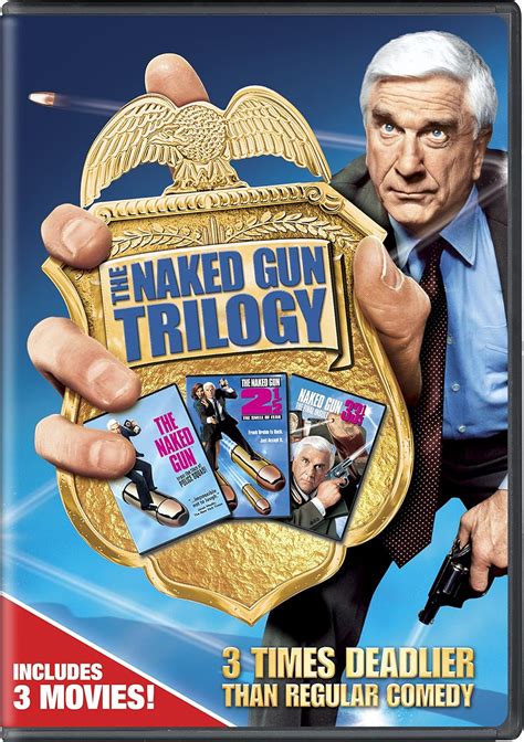 The Naked Gun Trilogy Leslie Nielsen Robert Goulet George Kennedy Ricardo Montalban