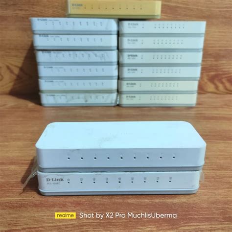 Jual Switch Hub 8 Port D Link Des 1008c Dlink 8port 10 100mbps Model Slim Unit Only Shopee