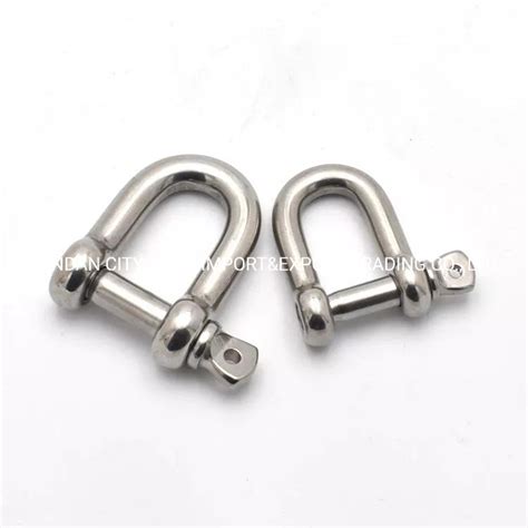 Galvanized Shackle Hardware Rigging Commercial JIS Type D Shackle