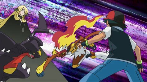 File Ash Vs Cynthia Dp191 Png Bulbapedia The Community Driven