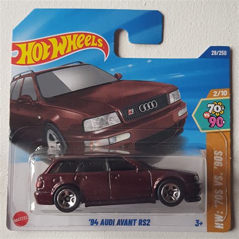 Hot Wheels 1994 Audi Avant RS2 Bordeaux