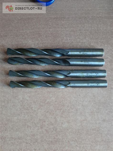 Сверло Ф 12.7 ц/х Р6М5 СССР купить в Воронеже цена 135 Р на DIRECTLOT ...