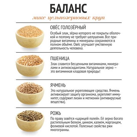 Смесь круп «Баланс» 350 г (пшеница, рожь, овес, ячмень), Каша