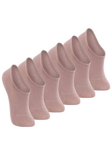 Kit pares de Meias Invisível Lupo Nude Meias Sao Jorge