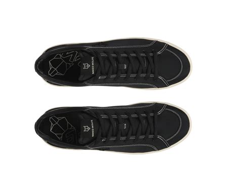 Giày Naked Wolfe Portofino Black Nylon Authentic Shoes