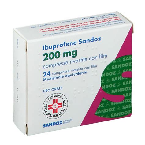 Ibuprofene Sandoz Mg Antidolorifico Compresse Rivestite