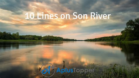 Son River Map