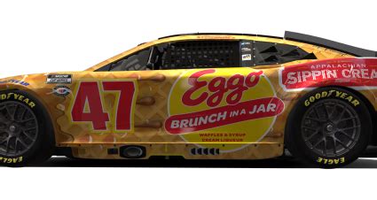 Sugarlands New Eggo Brunch in a Jar on Ricky Stenhouse Jr.'s No. 47 at ...