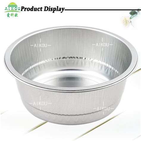 Aluminum Foil Disposable Microwavable And Oven Safe Disposable Soup Cup