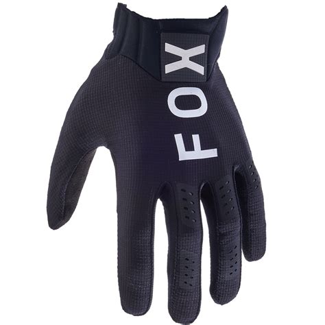 fox flexair gloves black  mx