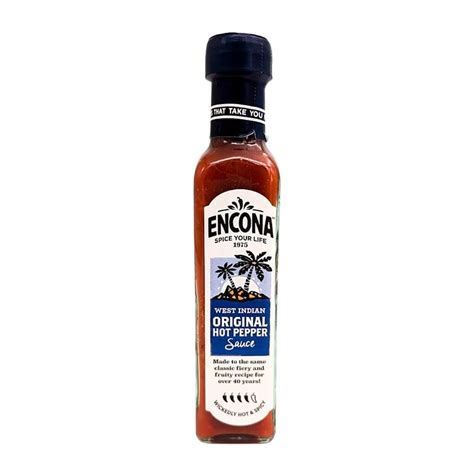 Hot Pepper Sauce Original Encona 142ml Drakfrukt Se