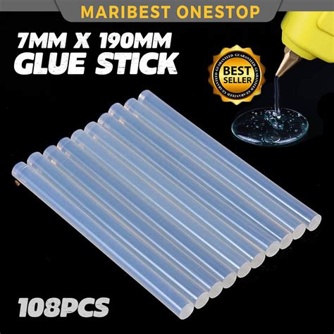 PCS CM MM Hot Melt Glue Stick Hot Glue Gun Stick Batang Gam Pistol Gam Panas Hot Glue