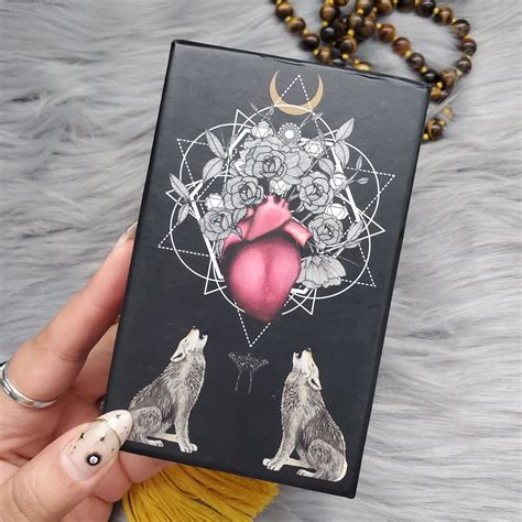 The Naked Heart Tarot By Jillian C Wilde Card Tarot Deck With Companion Guidebook And Box