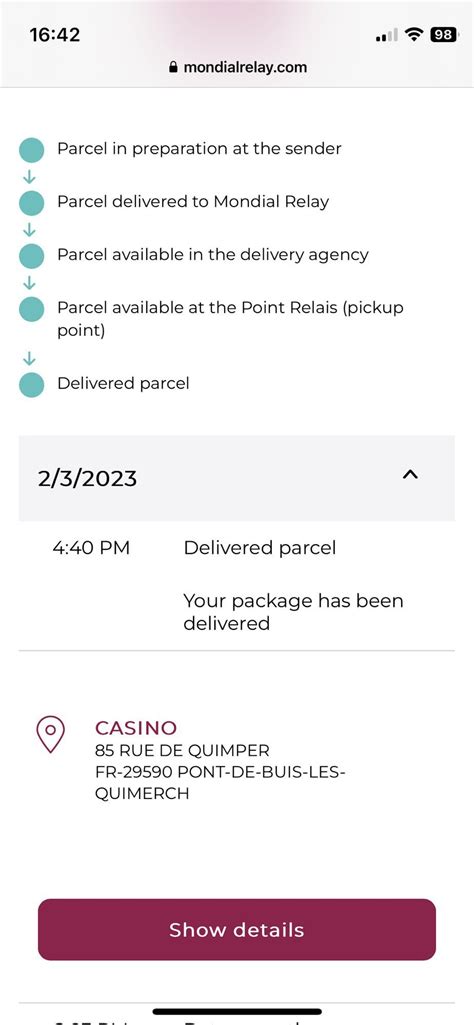 Need Advice Mondial Relay Tracking Bug See Comments For Explanation