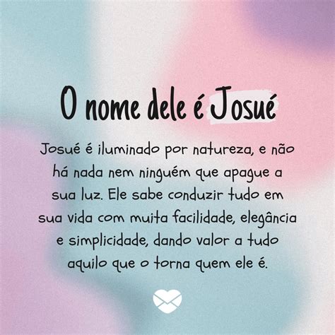 O Que Significa O Nome Josué - Significado do nome Josué: origem, frases e mais