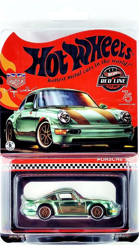 Hot Wheels RLC Porsche Light Green Outlaw Car Series Special Edition Walmart