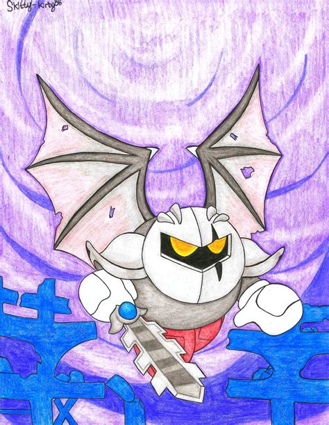 Dark Meta Knight By Skitty Kirby On Deviantart