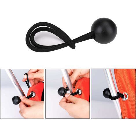 Bungee Cords Ball Pcs Elastic Curtain Tie Downs Tarp Bungee Cord Ball