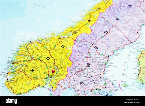 Mappa Di Oslo Immagini E Fotos Stock Alamy