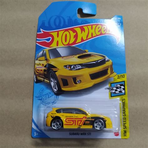 Hot Wheels Subaru Wrx Sti Hw Speed Graphics Shopee Malaysia
