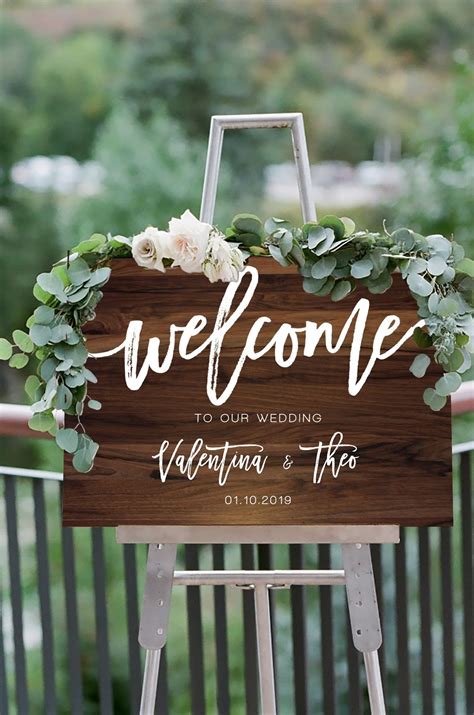 Свадебные таблички - 71 фото