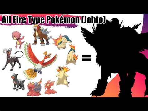 All Fire Type Pok Mon Fusion Gen Johto All Fire Type Legendary