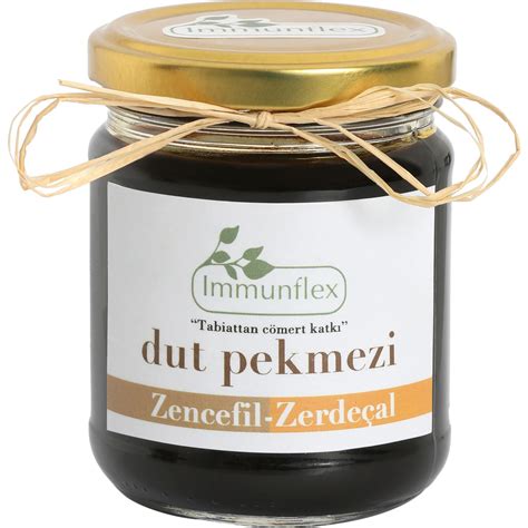 Immunflex Zencefilli Zerdeçallı Dut Pekmezi 220 gr Fiyatı